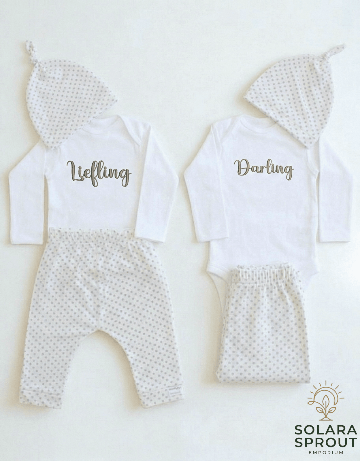 Daisy Print Cotton Knit Harem Pant Set - Solara Sprout Emporium