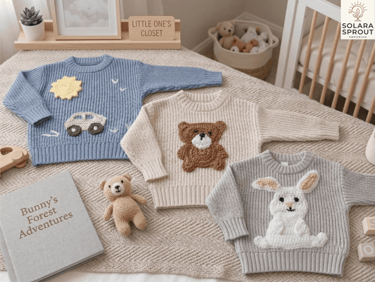 Handmade Baby Knit Sweaters - Solara Sprout Emporium