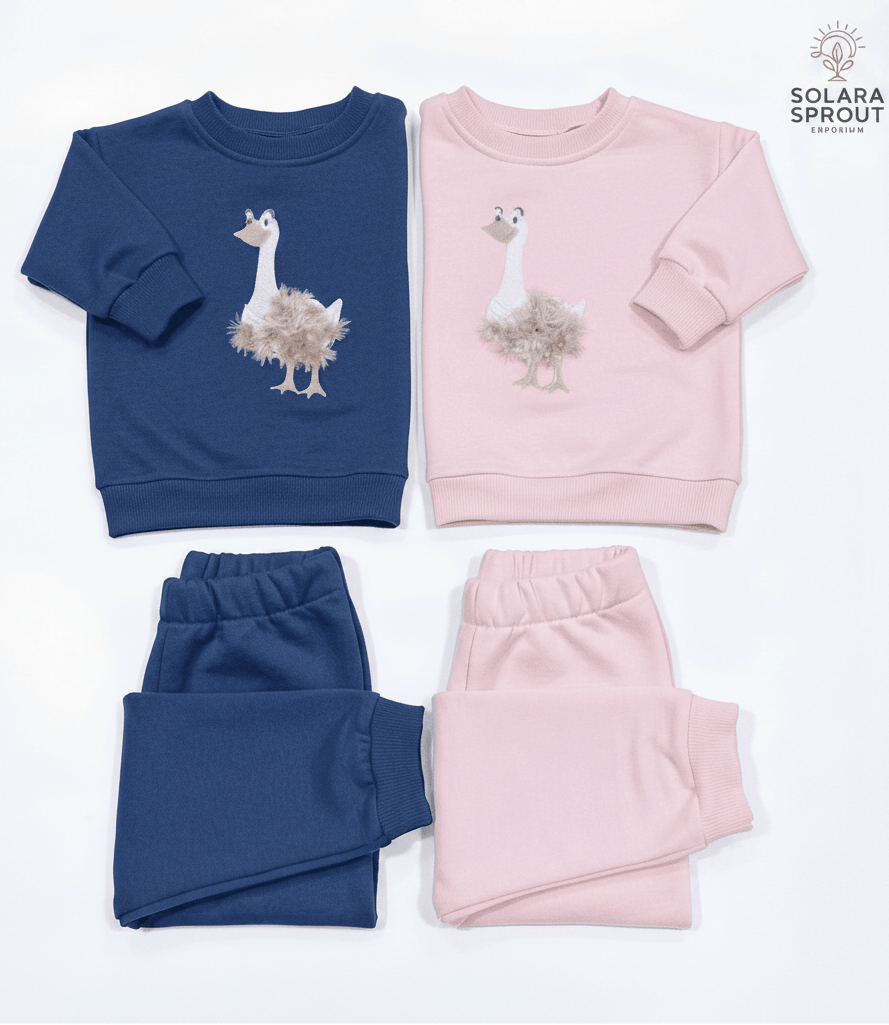 Snuggle Soft Goose two-piece Tracksuit - Solara Sprout Emporium